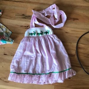 Smocked Alligator dress